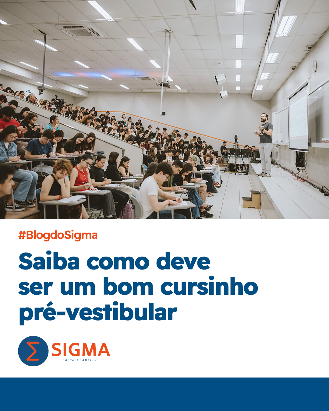 Concurso de Bolsas Sigma: a oportunidade de estudar no curso que mais aprova em Londrina