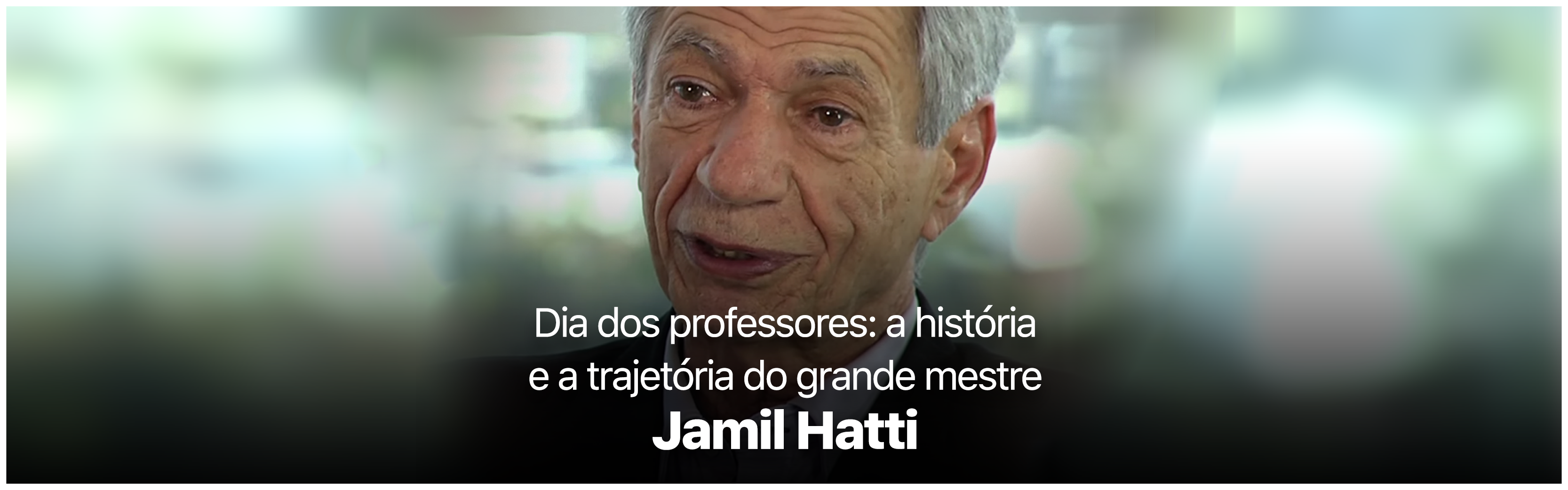 Dia do professor: o legado de Jamil Hatti à educação de Londrina