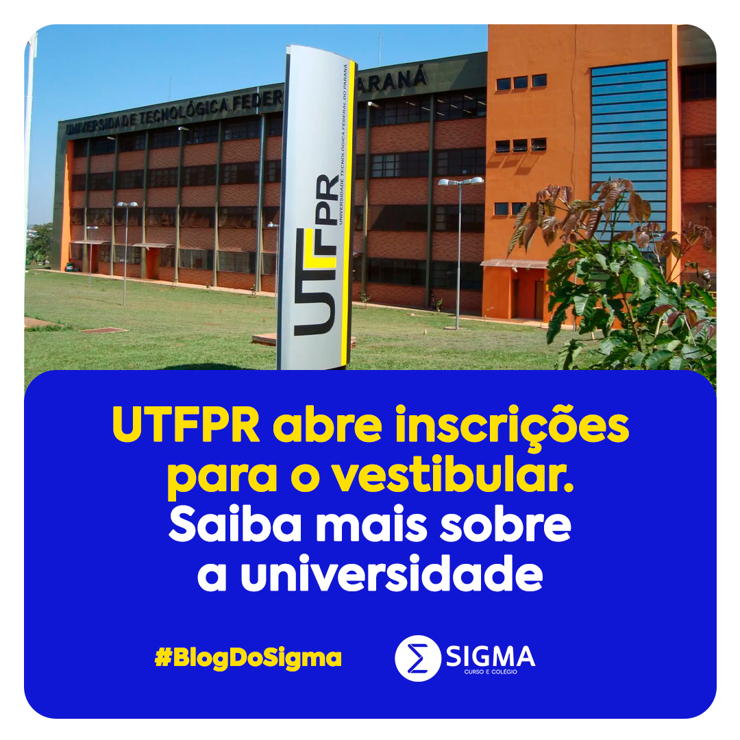 UTFPR abre inscrições para o vestibular de inverno de 2024