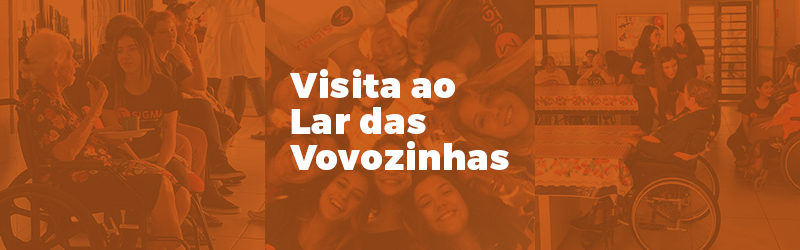 Emoção marcou a visita de alunos do Colégio Sigma ao Lar Maria Tereza Vieira